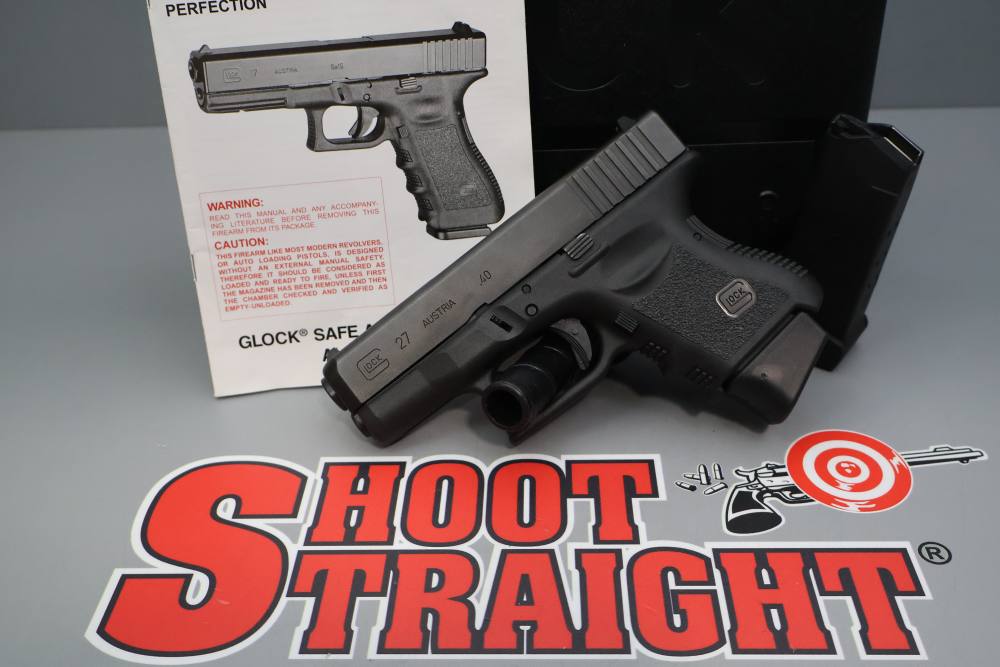 Glock 27 Gen 3 .40 S&W 3.43" w/Case -img-0
