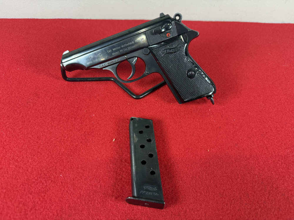 Walther PP Semi-Automatic Pistol — .32 ACP / 7.65mm — West Germany-img-0