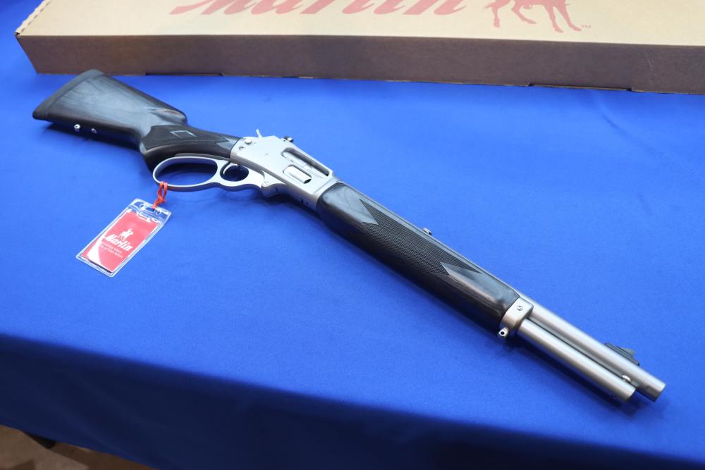 Marlin 1895 TRAPPER Carbine Rifle 45-70 GOVT 16" THREADED 70450 SKINNER New-img-33