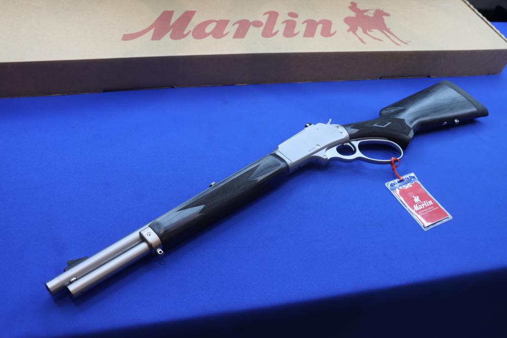 Marlin 1895 TRAPPER Carbine Rifle 45-70 GOVT 16" THREADED 70450 SKINNER New-img-32