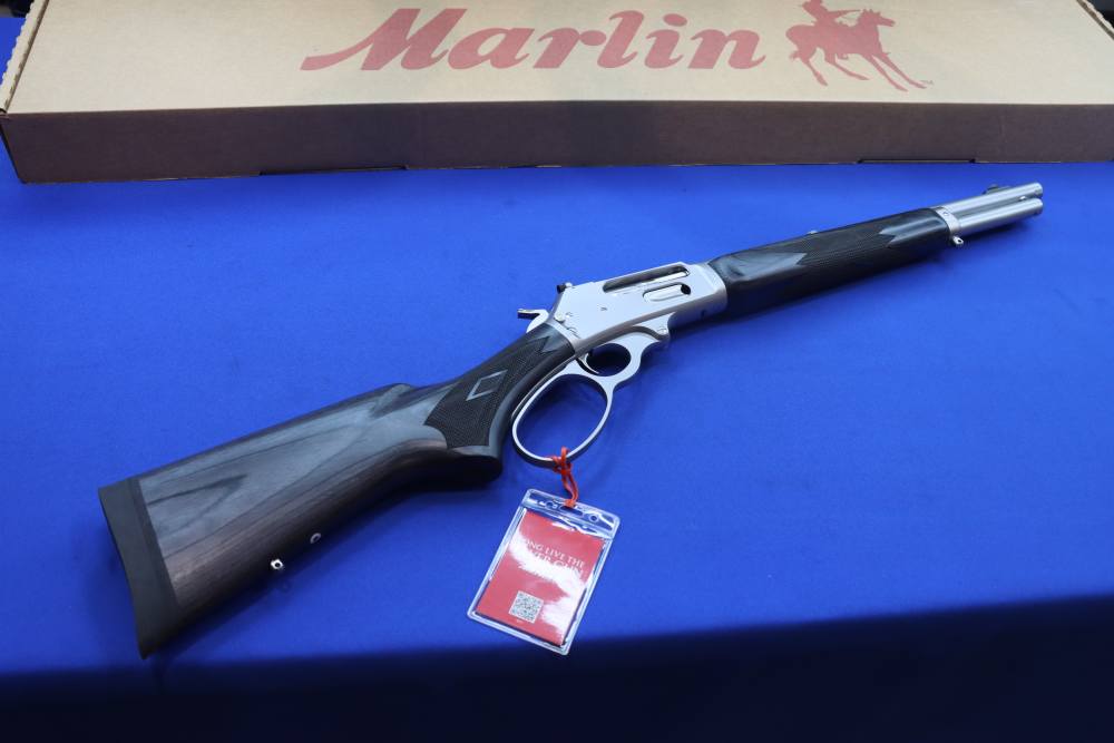 Marlin 1895 TRAPPER Carbine Rifle 45-70 GOVT 16" THREADED 70450 SKINNER New-img-0
