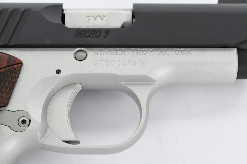 Kimber Micro9 Two-Tone (3"), 9mm Para, Pistol w/ Box, SN: STB0017-img-3