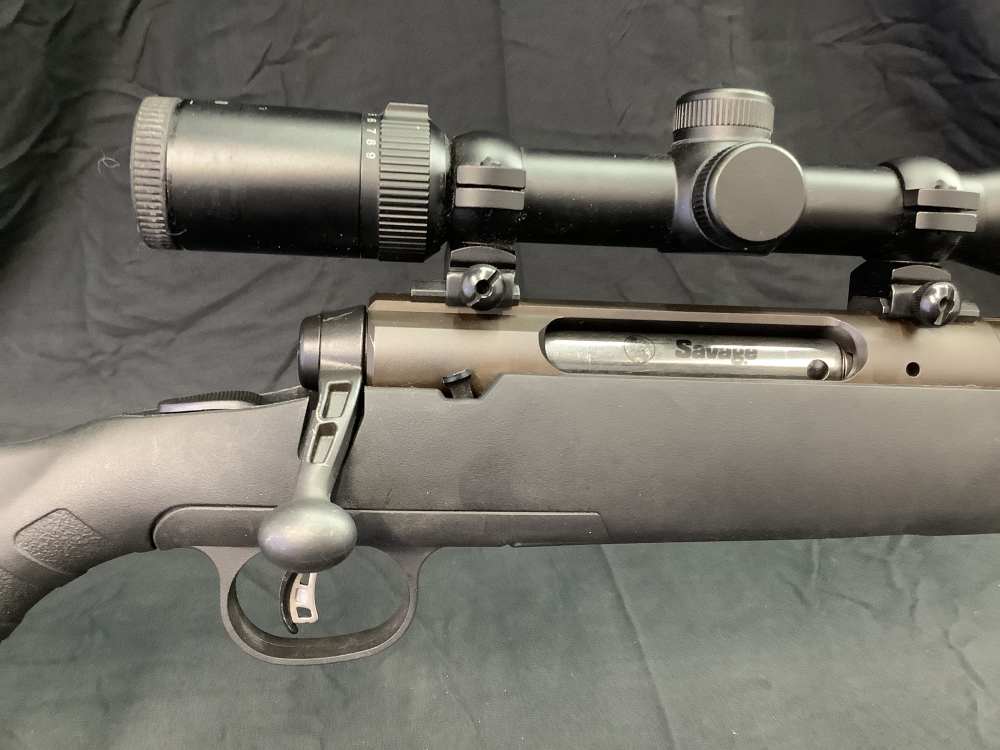 Savage Axis 270 win, detachable mag, weaver scope-img-3