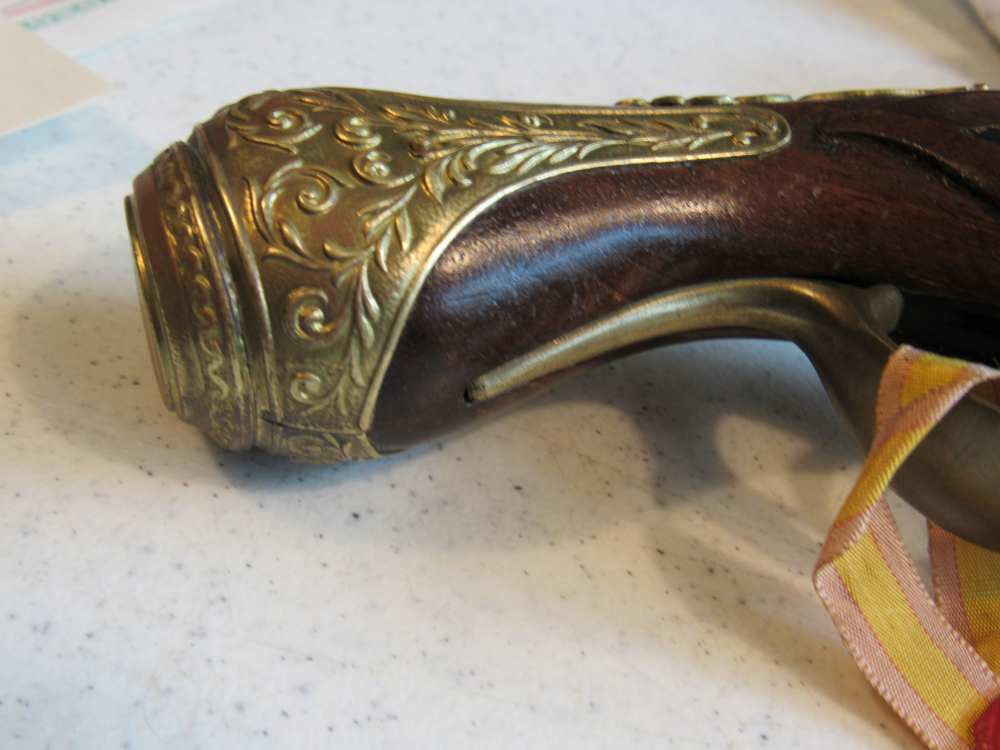 1972 Unfired Nice Santa Barbara Miquelet Flintlock No Resv-img-9
