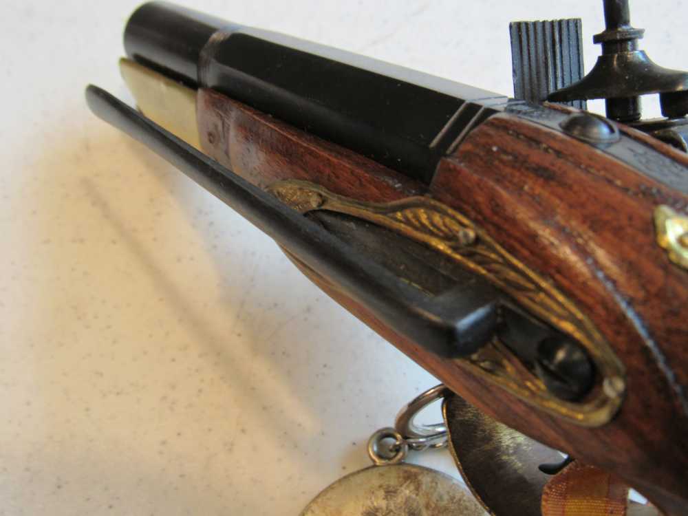 1972 Unfired Nice Santa Barbara Miquelet Flintlock No Resv-img-18