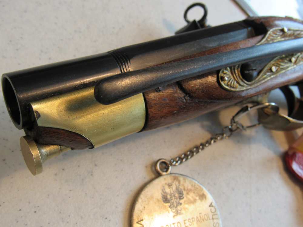 1972 Unfired Nice Santa Barbara Miquelet Flintlock No Resv-img-13