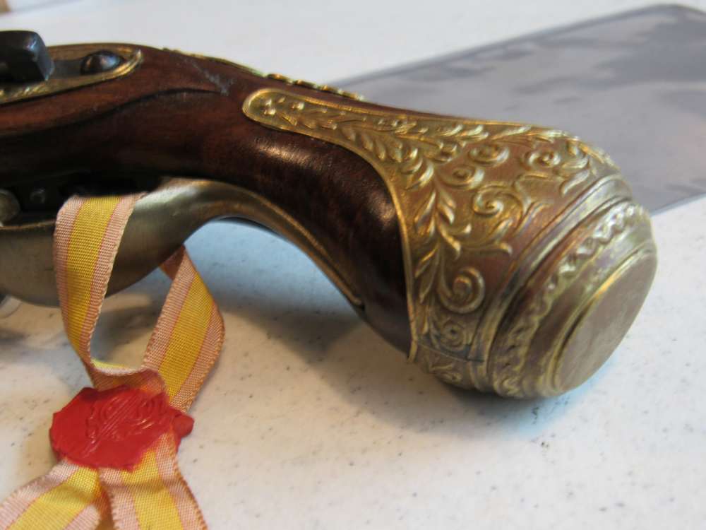 1972 Unfired Nice Santa Barbara Miquelet Flintlock No Resv-img-17