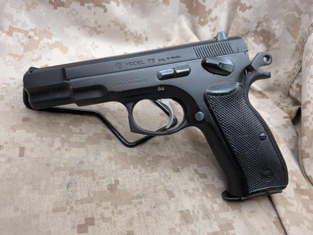 CZ75 9mm Czech USED CZ-75 Steel Frame-img-0