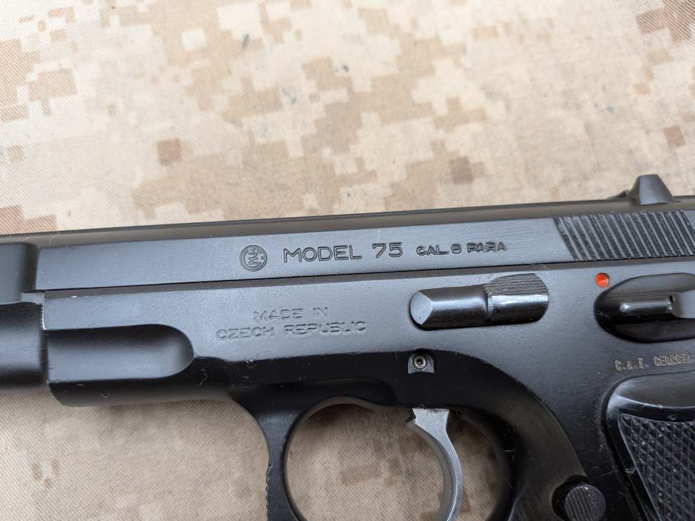 CZ75 9mm Czech USED CZ-75 Steel Frame-img-3