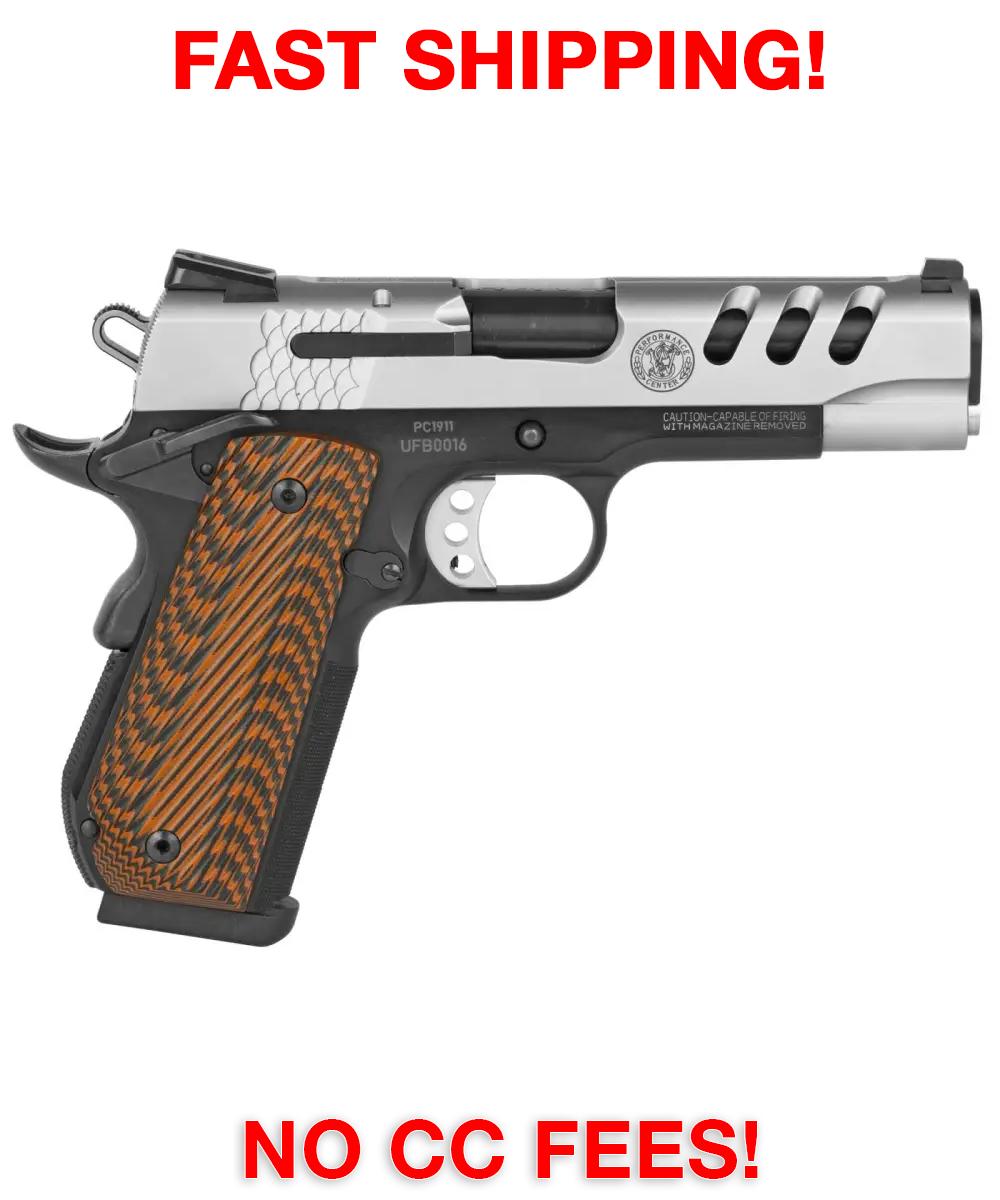 Smith & Wesson Pc1911 Two Tone 45 Pstl 4.25" 8Rd Sao-img-0