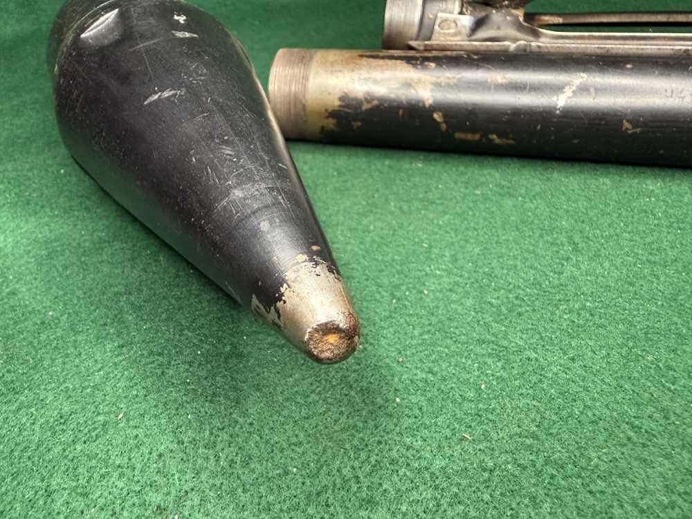 US WWII M7A1 2.36 Inch Bazooka Practice Rocket Inert Ordnance Relic-img-10