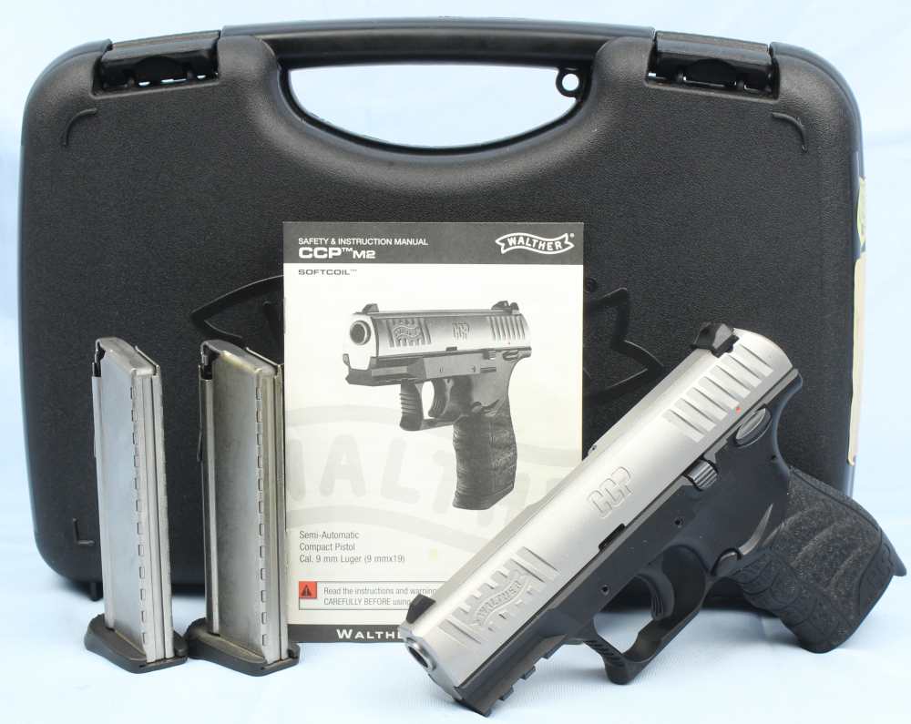 Walther CCP M2 Stainless 9mm 8-RD Compact Semi Auto Pistol | 5080501-img-0