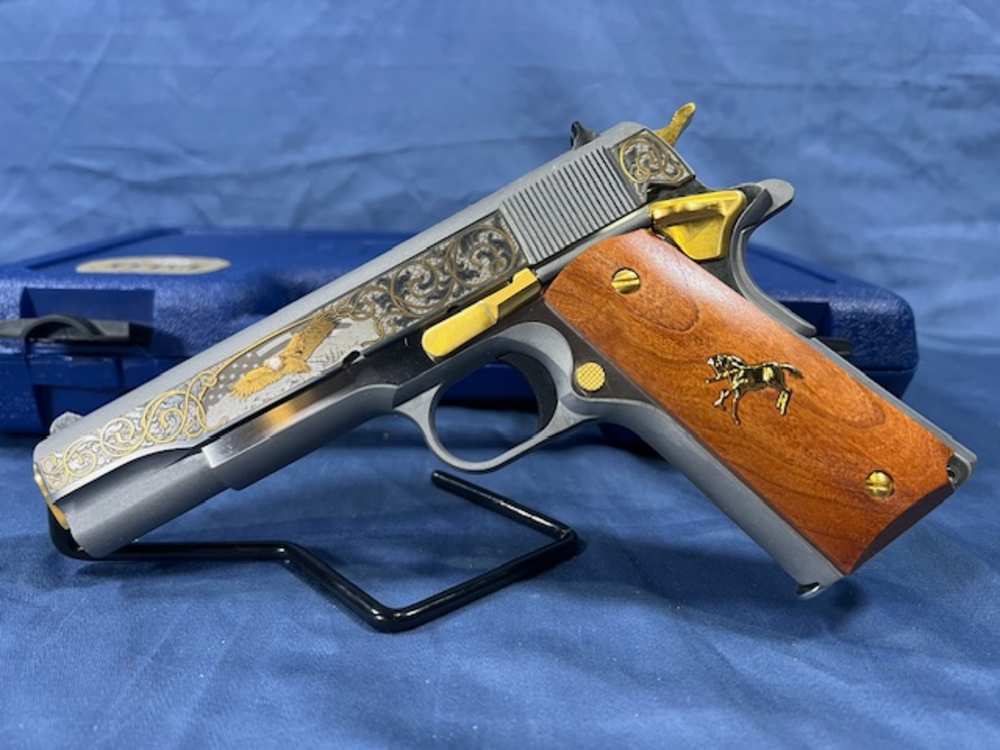 Colt 1911 ERS Spirit of America Engraved 70 series 45acp 1of 500 -img-1
