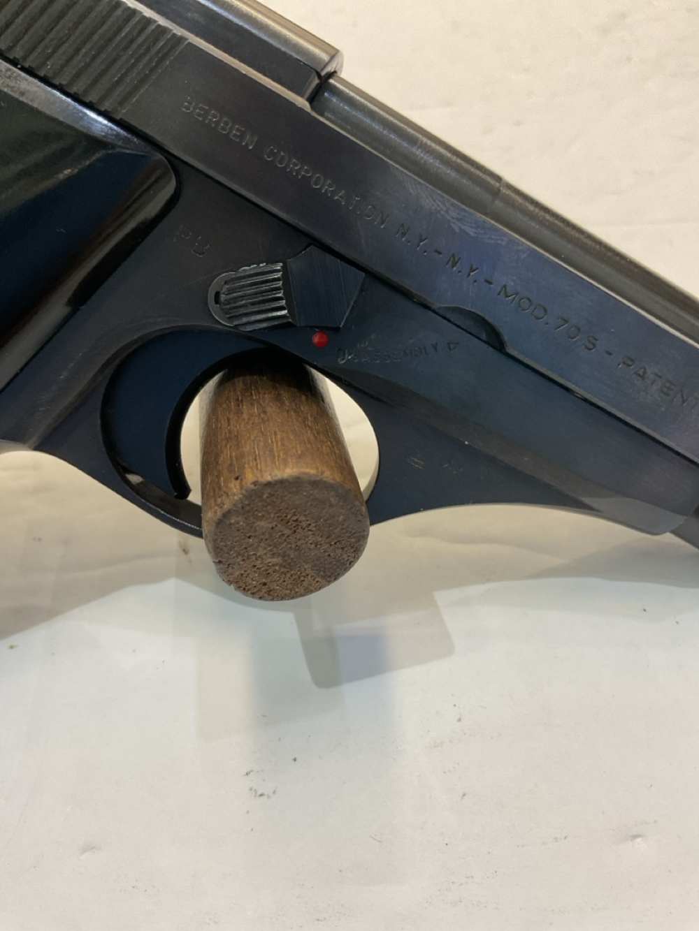 Beretta 70S Semi Auto Pistol - .380 ACP, 3.5" Barrel, 1 mag, Orig. Box-img-7