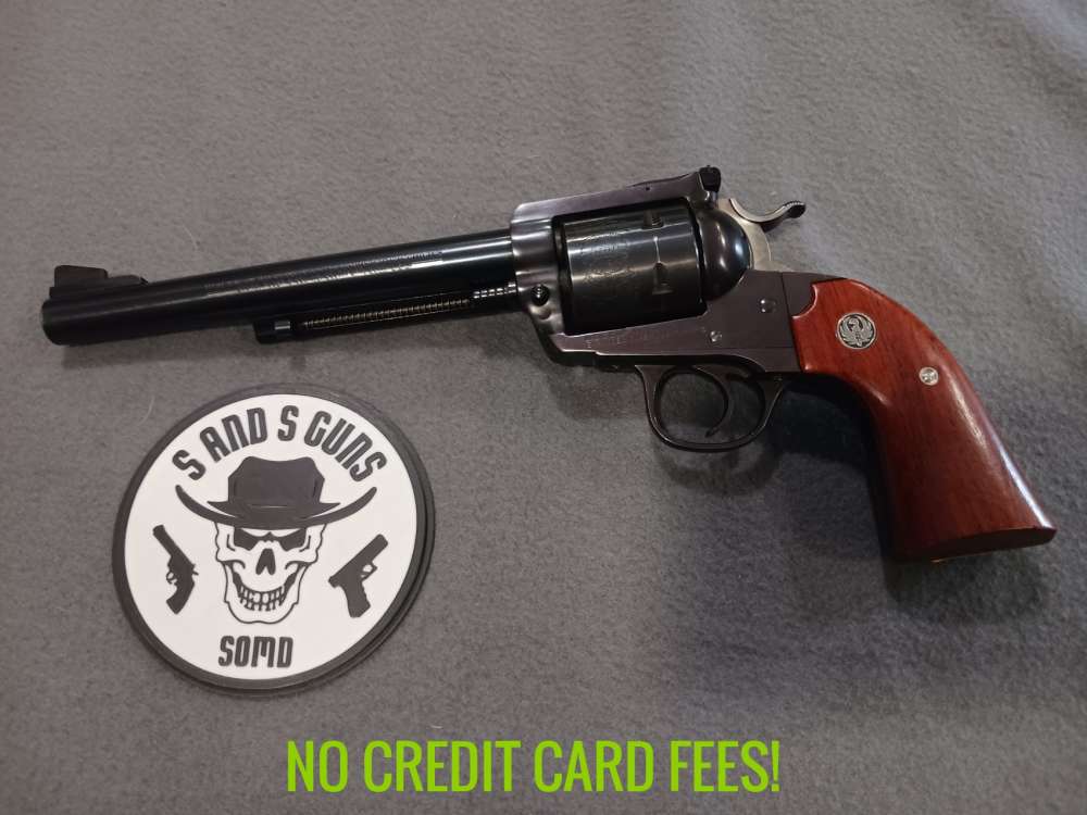 1997 RUGER NEW MODEL SUPER BLACKHAWK BISLEY 44 MAG 7.5" SINGLE ACTION USED-img-0