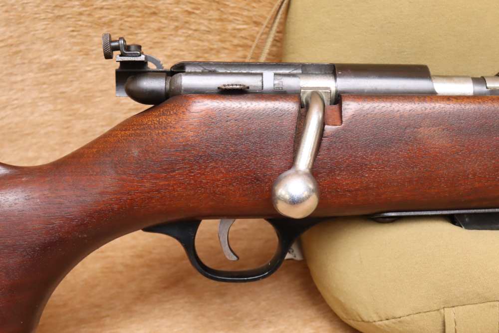 Marlin Model 80-DL .22 S/L/LR 24" Blued Bolt-Action Rifle w/ Peep Sights-img-3