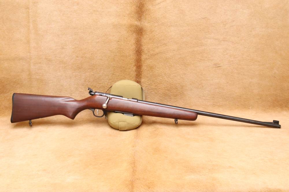 Marlin Model 80-DL .22 S/L/LR 24" Blued Bolt-Action Rifle w/ Peep Sights-img-0