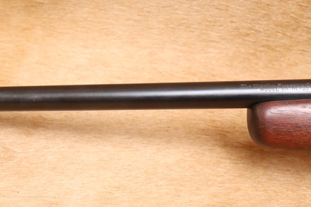 Marlin Model 80-DL .22 S/L/LR 24" Blued Bolt-Action Rifle w/ Peep Sights-img-16
