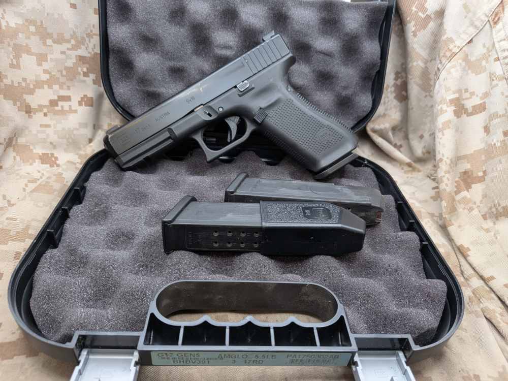 Glock 17 Gen 5 9MM USED Police Trade In G17 Gen5 Ameriglo-img-0