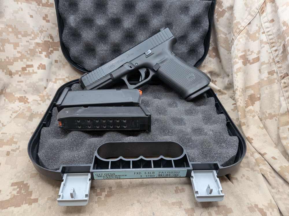 Glock 17 Gen 5 9MM USED Police Trade In G17 Gen5 Ameriglo-img-0