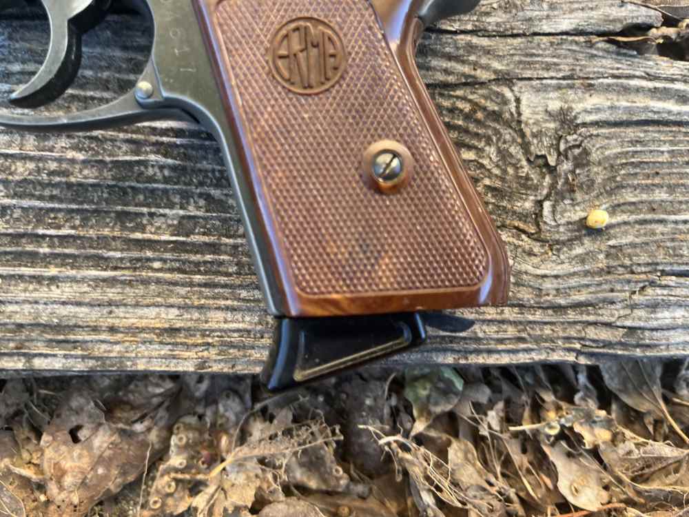 Erma RX22 PPK Style 22 LR *CRACKED SLIDE* PENNY NO RESERVE! .01 $.01 -img-2