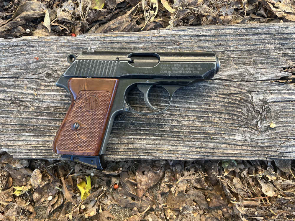 Erma RX22 PPK Style 22 LR *CRACKED SLIDE* PENNY NO RESERVE! .01 $.01 -img-10