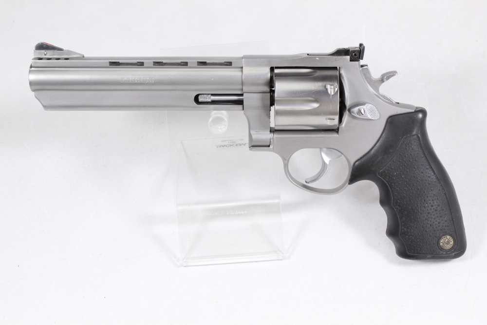 Taurus 44 .44 Magnum Stainless Steel Revolver 6.5" Ported Barrel w/ Box-img-1