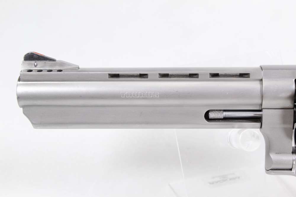Taurus 44 .44 Magnum Stainless Steel Revolver 6.5" Ported Barrel w/ Box-img-12
