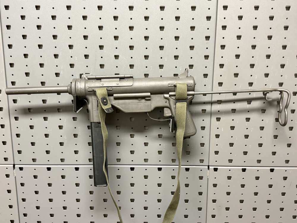 PRE-86 Dealer Sample Ithaca M3A1 M3 Grease Gun 45 ACP eForm-3 + Case 4x Mag-img-7