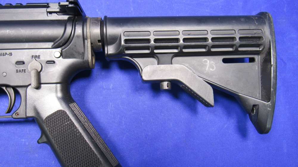 Smith & Wesson M&P-15 5.56 SBR AR-15 – 11.5" bbl. – Police Used Duty Rifle-img-2
