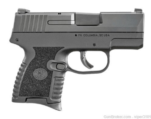 FN 503 9MM 8 Round 3.1" Pistol Black-img-0