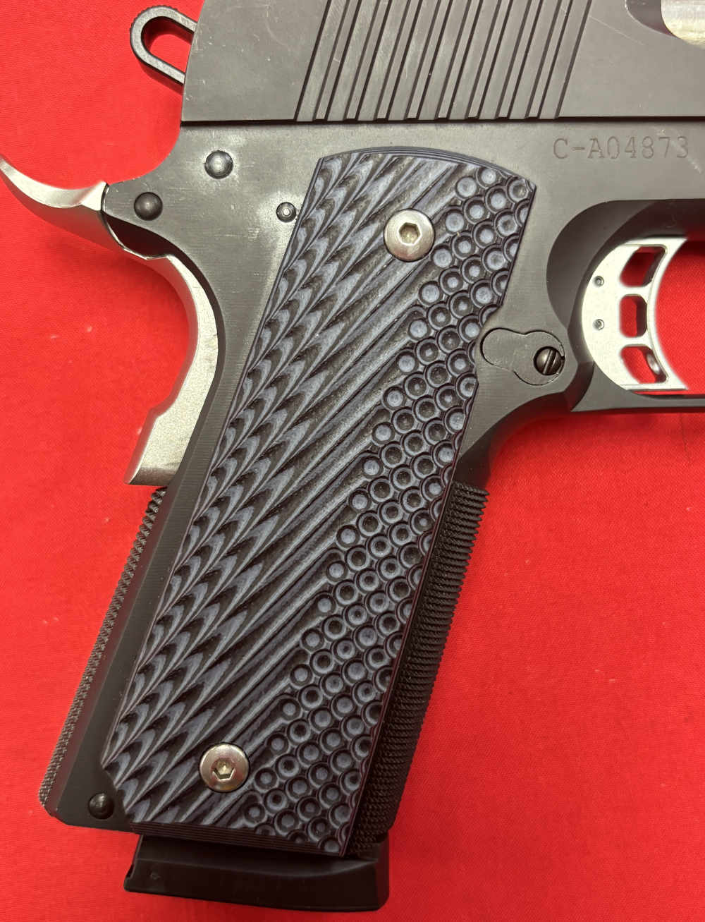 BUL LTD. Magnum Research MR1911C Commander 1911 .45 ACP 2 mags case/papers -img-11