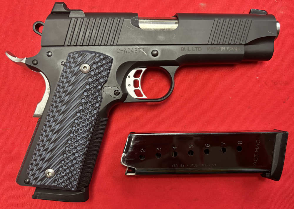 BUL LTD. Magnum Research MR1911C Commander 1911 .45 ACP 2 mags case/papers -img-1