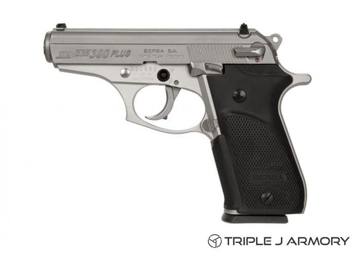 Bersa Thun Plus NKL 3.5 .380 ACP Pistol THUN380PNKL15 Nickel-img-0