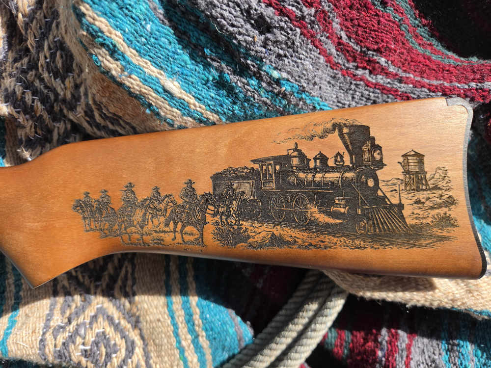 Spirit of The American Old West engraved Ruger 250th 10/22-img-4