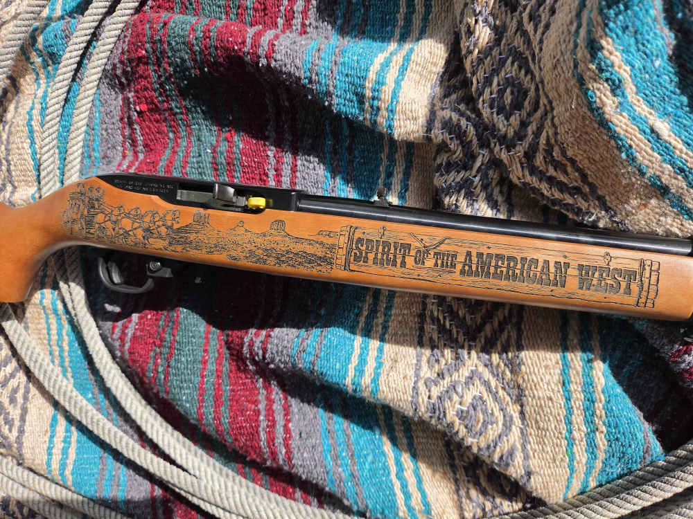 Spirit of The American Old West engraved Ruger 250th 10/22-img-3