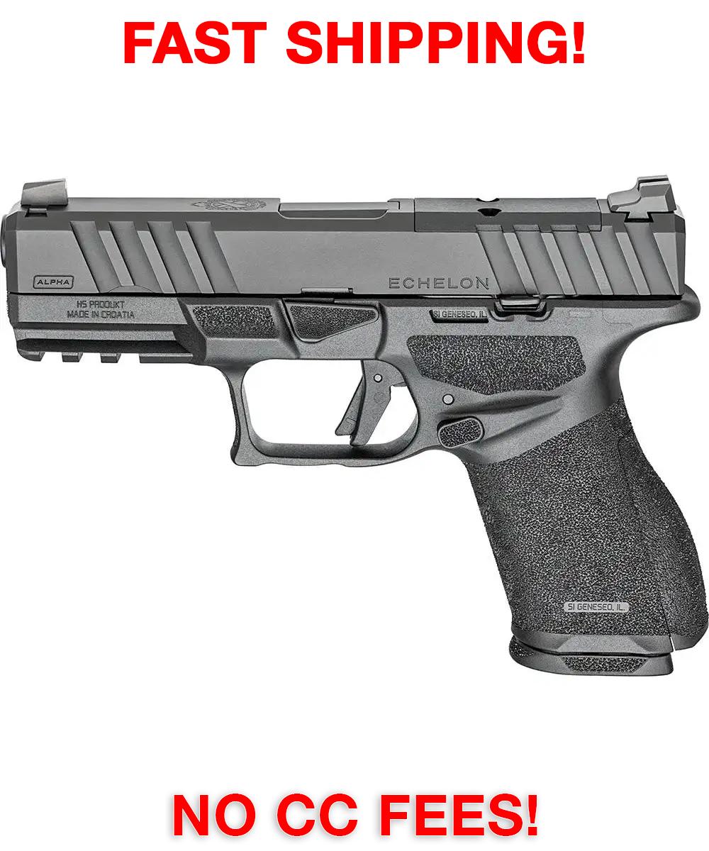 Springfield Armory Echelon Alpha 4.0C 9mm 4" 10+1 Black Melonite ECA9409BCA-img-0