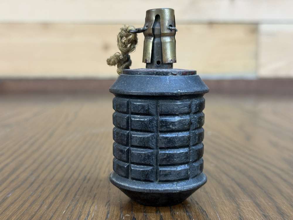 Demilled Original Type 97 Hand Grenade Nice Condition-img-0