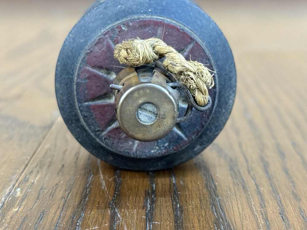 Demilled Original Type 97 Hand Grenade Nice Condition-img-4