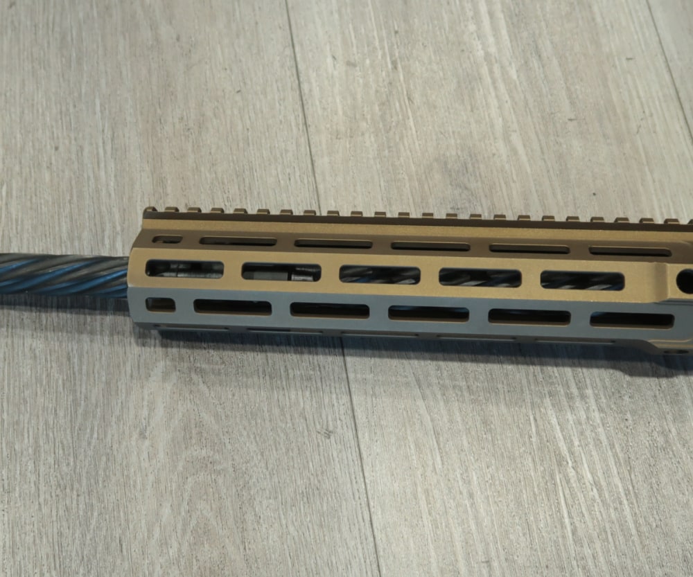 EXCELLENT LWRC M61C 5.56mm 16" Semi-Auto Rifle Bronze AR15 AR-15-img-8