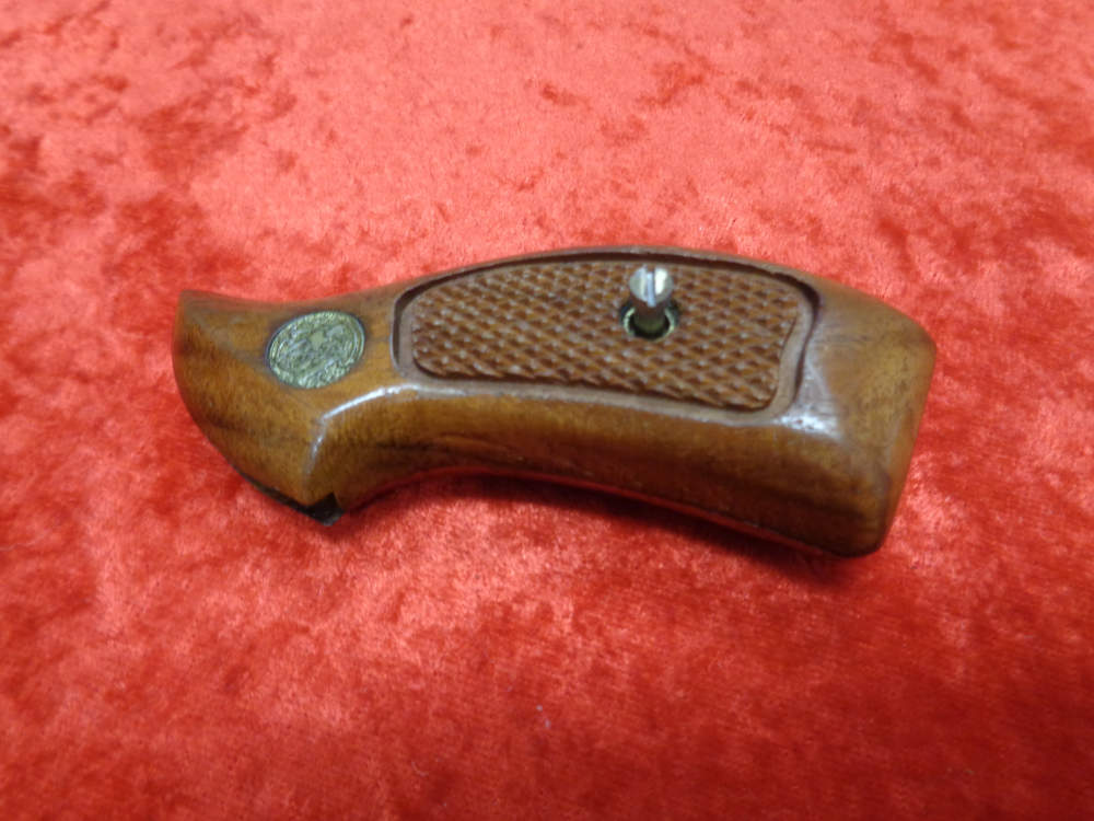 S&W J Frame Round Butt Kit Gun 63 Wood Grips SW Smith Wesson Model -img-9