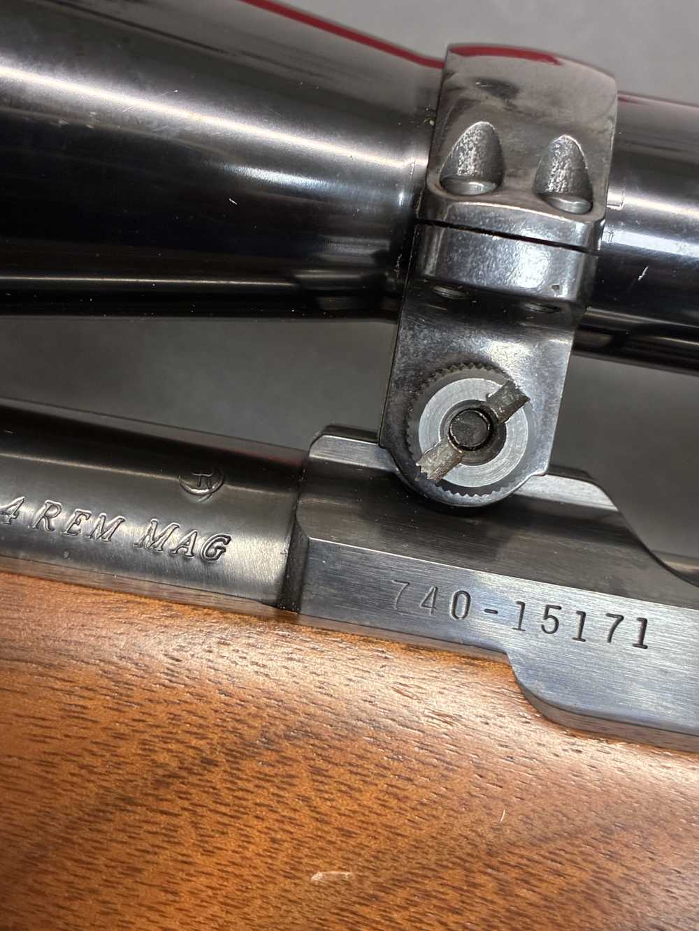 Ruger 77/44 44Mag 18” Walnut Polished Blue w/ Leupold -img-13