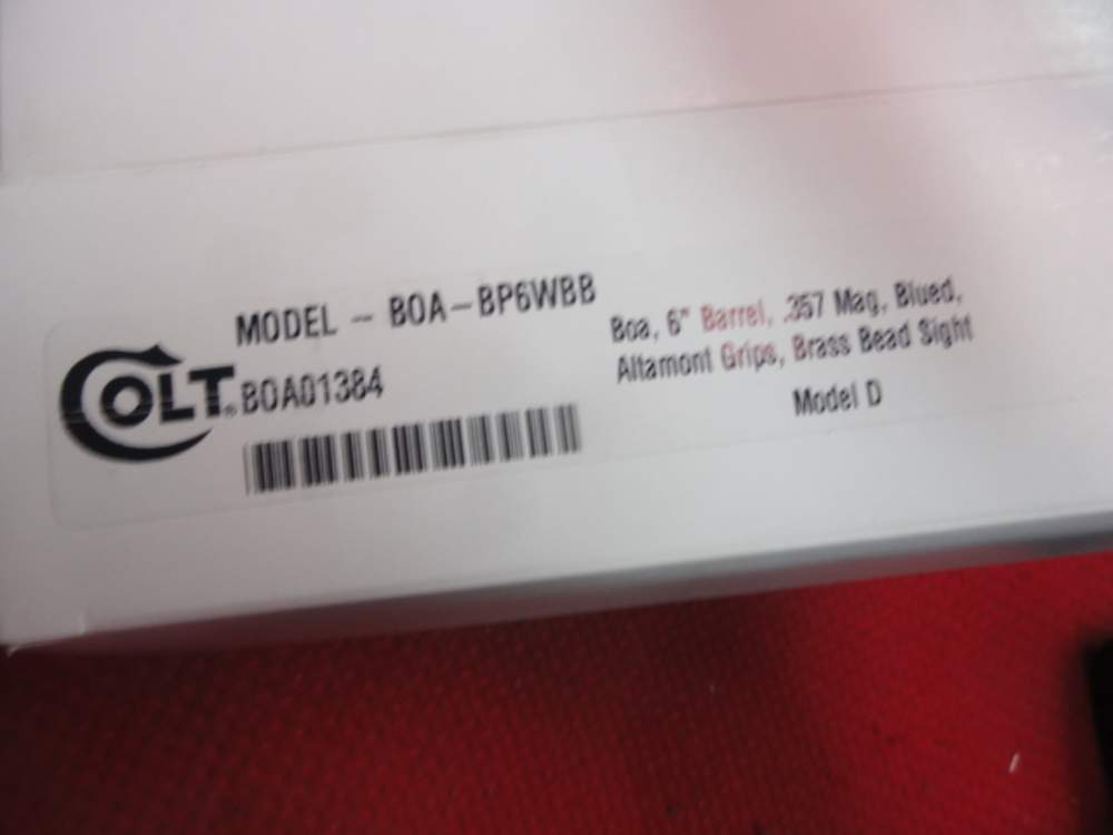 Colt Boa 357 Blue NIB-img-3