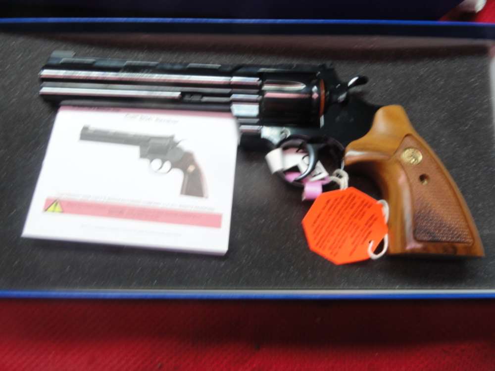 Colt Boa 357 Blue NIB-img-0