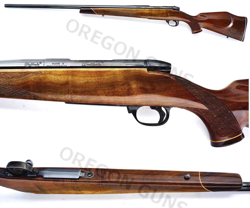 WEATHERBY MARK V DELUXE VARMINTMASTER .224 WBY MAG DELUXE JAPAN C&R MINTY-img-1