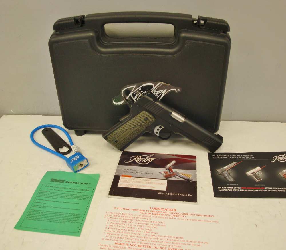 Kimber Custom TLE II 45ACP Matte Black w/ Night Sights .45 -img-2