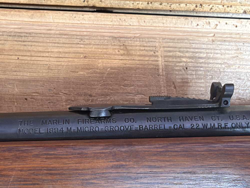 Marlin 1894M Lever Action Rifle  .22 WMR *JM Stamp*-img-5