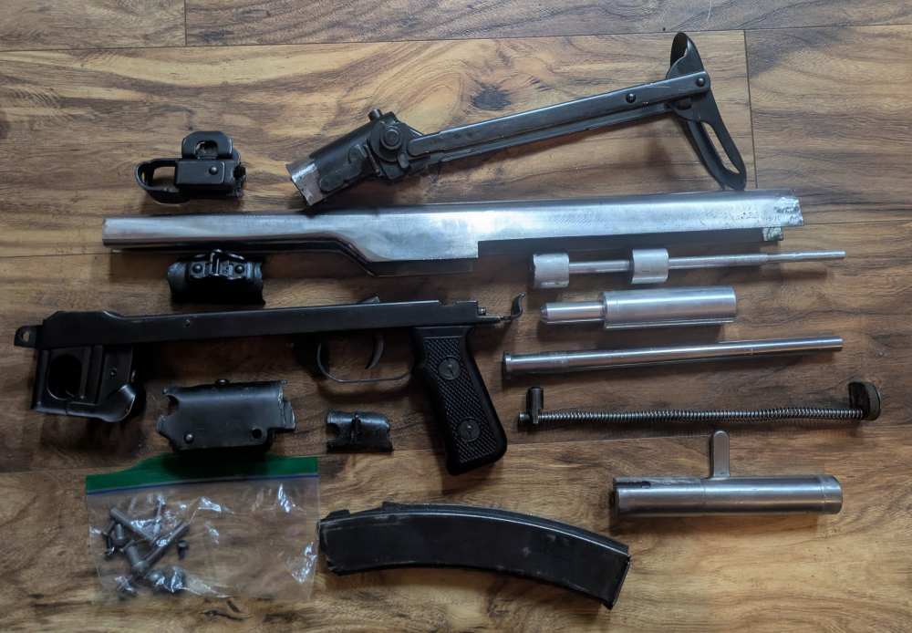 PPS-43 Parts Kit with barrel and repair section.-img-0