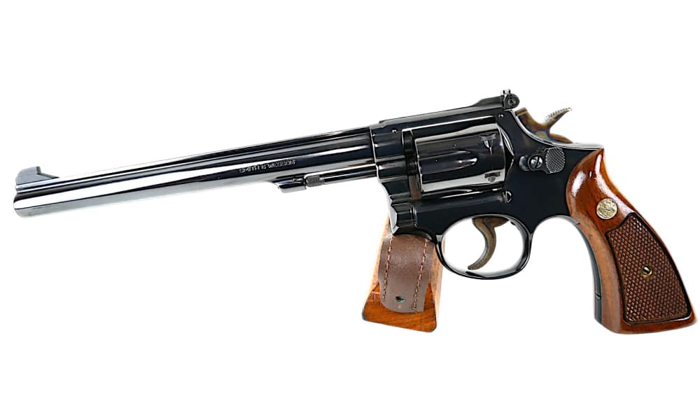 SMITH & WESSON MODEL 48-2 8 3/8" BARREL .22 M.R.F (.22 MAG) EXCELLENT SHAPE-img-7