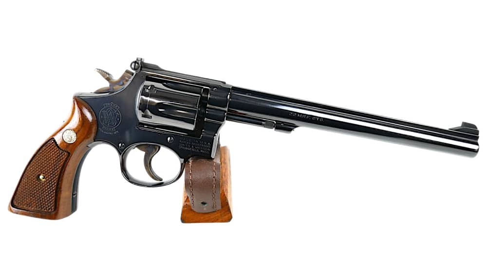 SMITH & WESSON MODEL 48-2 8 3/8" BARREL .22 M.R.F (.22 MAG) EXCELLENT SHAPE-img-0